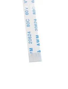 0.5mm Pitch 10 pin 200mm FPC A-Type Ribbon Flexible Flat Cable (Pack of 2)