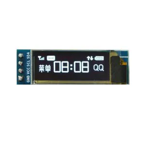 0.91 inch 128×32 Blue OLED Display Module with I2C/IIC Serial Interface