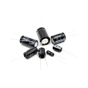 10uF 63V Electrolytic Capacitor through hole (Pack of 10)