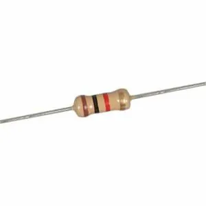 1K Ohm 1Watt Carbon Film Resistor (Pack of 100)