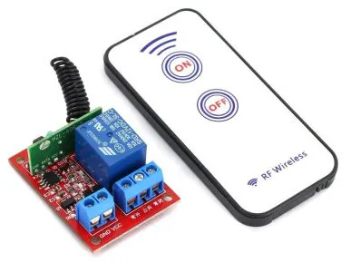 1-Channel RF Remote Relay Module